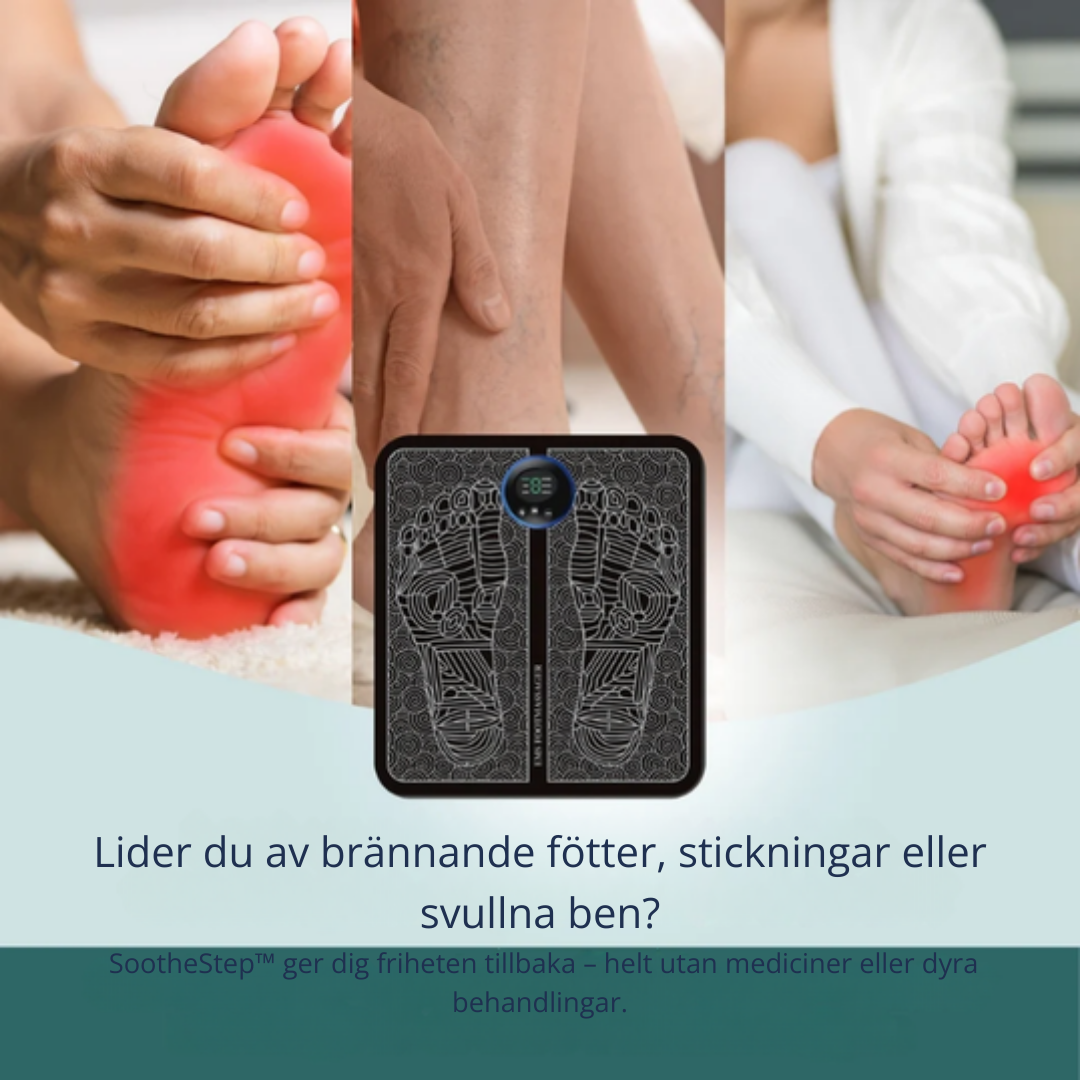 SootheStep™ | Fotmassageapparat